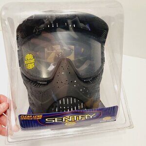 Sentry Brass Eagle Paintball Goggle System Clear Lens Fog Resistant Lens Helmet